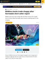 BitMine Stock Chops After Rousing Short Seller Kerrisdale