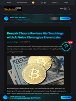 Deepak Chopra Revives His Teachings with AI Voice Cloning by ElevenLabs - Blockchain.News