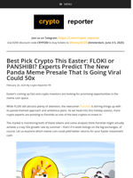 Best Pick Crypto This Easter: FLOKI or PANSHIBI? Experts Predict The New Panda Meme Presale That Is Going Viral Could 50x