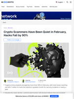 Crypto Scams Declined in February, But Still Millions Were Lost