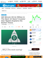 Will Bitcoin Hit $1 Million In The Next 10 Years? Investor Dan Tapiero Explains His Bullish Thesis ⋆ ZyCrypto