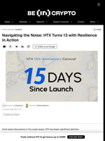 Navigating the Noise: HTX Turns 13 with Resilience in Action