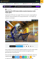 Hyperliquid’s HYPE token defies market downturn with major gains