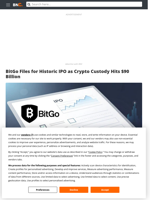BitGo Files for Historic IPO as Crypto Custody Hits $90 Billion - Brave New Coin