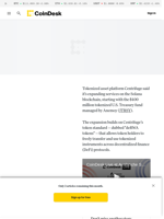 RWA News: Centrifuge Expands Tokenized Assets to Solana Starting With $400M Treasury Fund