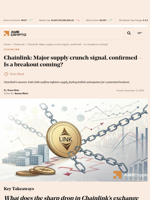 Chainlink: Major supply crunch signal, confirmed – Is a breakout coming? - AMBCrypto