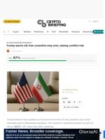 Trump warns US-Iran ceasefire may end, raising conflict risk