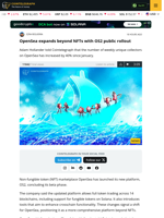 OpenSea publicly releases OS2 platform as NFTs gain momentum