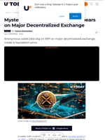 Mysterious 5,175,112 XRP Long Appears on Major Decentralized Exchange