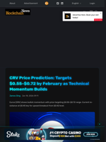 CRV Price Prediction: Targets $0.55-$0.72 by February as Technical Momentum Builds - Blockchain.News