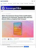 Bitcoin Is for Everyone explains why the system feels broken today