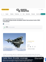 Iran replenishing missile stockpiles faster than prewar levels: IRGC commander