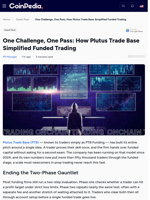 One Challenge, One Pass: How Plutus Trade Base Simplified Funded Trading