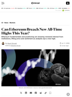 Can Ethereum Breach New All-Time Highs This Year? - Decrypt