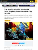 ETH Hits 'New Normal' as On-Chain Activity Surges