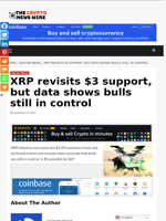 XRP revisits $3 support, but data shows bulls still in control - The Crypto News Wire