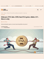 Ethena's TVL hits ATH, but ENA price slides 13% – Here’s why - AMBCrypto