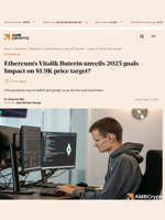 Ethereum's Vitalik Buterin unveils 2025 goals - Impact on $1.9K price target?  - AMBCrypto