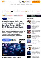Bubblemaps Rolls out Community Intel Desk, Fueling Cases With BMT Token Incentives – Crypto News Bitcoin News