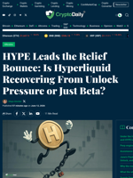 Hyperliquid’s HYPE: Relief Rally After Unlock or Just Beta?
