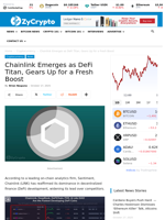 Chainlink Emerges as DeFi Titan, Gears Up for a Fresh Boost ⋆ ZyCrypto