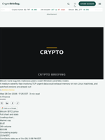 Bitcoin Core bug lets malicious peers crash Windows and Mac nodes