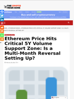 Ethereum Price Hits Critical 5Y Volume Support Zone: Is a Multi-Month Reversal Setting Up? - The Crypto News Wire