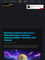 BTC Price Prediction: Bitcoin Eyes $120,000 Target as Technical Momentum Builds - December 2025 Forecast - Blockchain.News