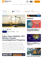Libra Case Update: $57 Million Frozen, Investigations Progress – Legal Bitcoin News
