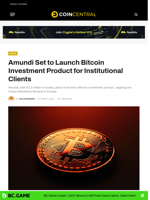 Amundi Set to Launch Bitcoin Investment Product