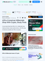 42% of American Millennials Shop With Crypto, Study Finds – Crypto News Bitcoin News