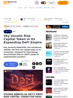 Sky Unveils Risk Capital Token in Its Expanding DeFi Empire – Defi Bitcoin News