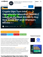 MoonBull Leads as the Best Altcoin to Buy Now with XRP & ETH