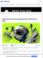 FIFA World Cup NFTs Slammed With Criminal Charges