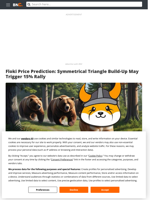 Floki Price Prediction: Symmetrical Triangle Build-Up May Trigger 15% Rally - Brave New Coin