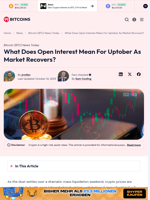 What Does Open Interest Mean For Uptober As Market Recovers? - 99Bitcoins