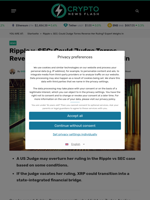 Ripple v. SEC: Could Judge Torres Reverse Her Ruling?