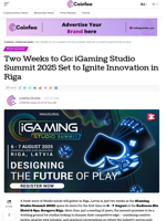 Two Weeks to Go: iGaming Studio Summit 2025 Set to Ignite Innovation in Riga - Coinfea