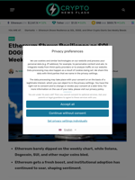 Ethereum Shows Resilience as SOL Sees Weekly Bleeds