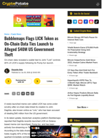 Bubblemaps Flags LICK Token as On-Chain Data Ties Launch to Alleged $40M US Government Theft