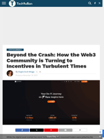 Beyond the Crash: How the Web3 Community is Turning to Incentives in Turbulent Times - TechBullion