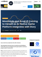 Moonbirds and Azuki IP Coming to Verse8 as AI-Native Game Platform Integrates with Story | Live Bitcoin News