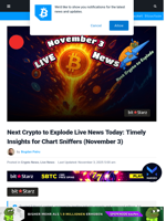 Live Next Crypto to Explode Updates: Saylor Hints at Buying the Bitcoin Dip, Bitwise CEO Claims Wall Street Will Go Hard on Crypto, and More...