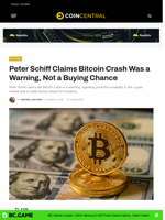 Peter Schiff Claims Bitcoin Crash Was a Warning, Not a Buying Chance - CoinCentral