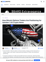US Crypto News: Bitcoin Options Traders Positioning for Uptober