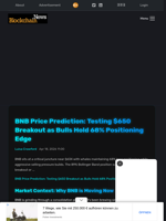 BNB Price Prediction: Testing $650 Breakout as Bulls Hold 68% Positioning Edge - Blockchain.News