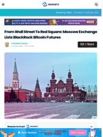 From Wall Street to Red Square: Moscow Exchange Lists BlackRock Bitcoin Futures