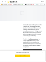 Billionaire Winklevoss Twins-Backed Gemini Launches Self-Custodial Smart Wallet