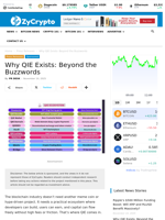 Why QIE Exists: Beyond the Buzzwords