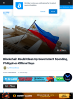 Blockchain Could Clean Up Government Spending, Philippines Official Says